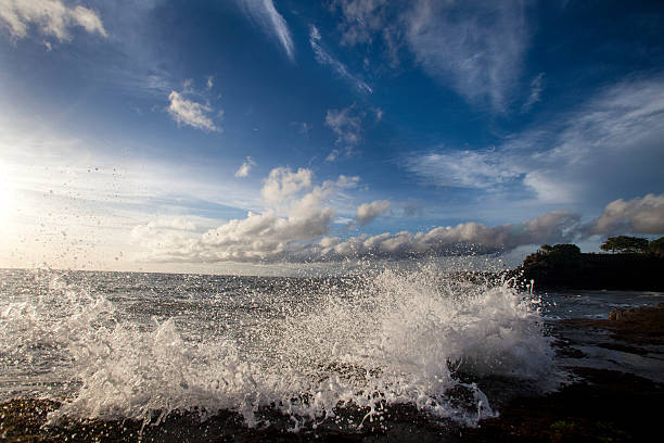 Where Land Meets Water stock photo