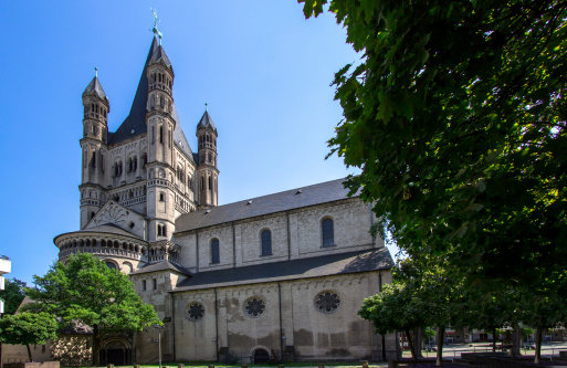 St Martin Church in Cologne, Germany