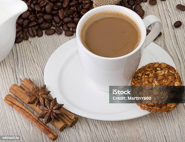 Coffee Cup Stock Photo - Download Image Now - 2015, Bean, Brown