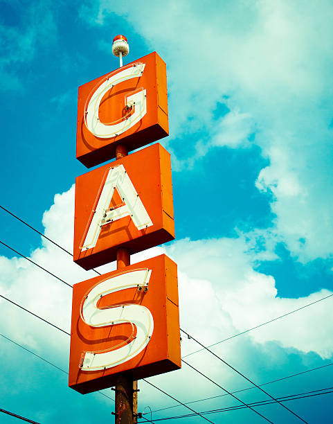 Gas Station Sign