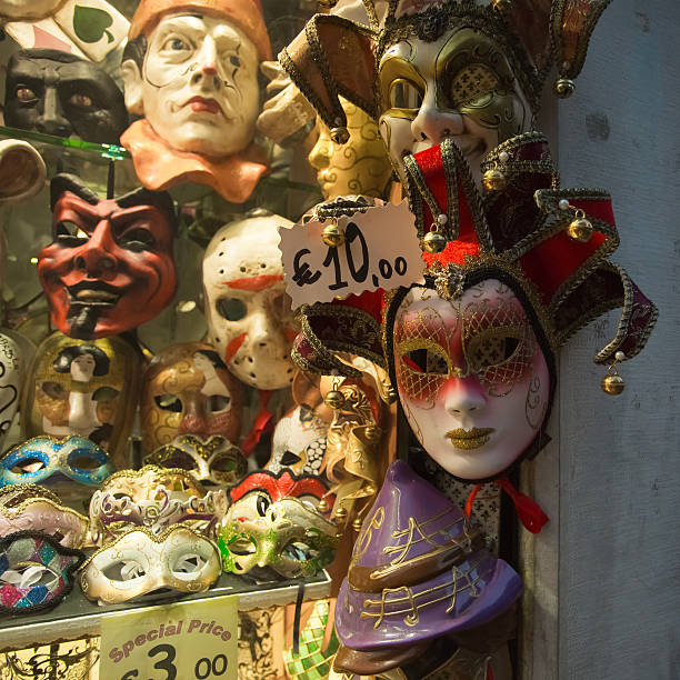 istock Colorful Venetian mask 480468604