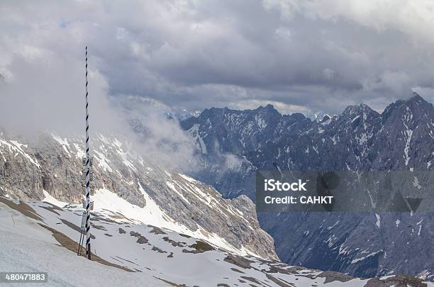 Zugspitze Stock Photo - Download Image Now - Bavaria, Blue, Cloud - Sky