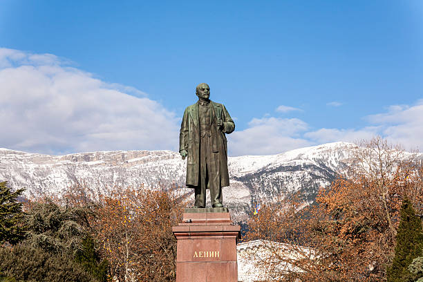 istock statue of lenin in yalta 480483227
