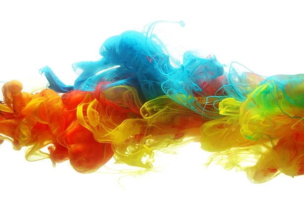 istock Colorful ink in water 480483863