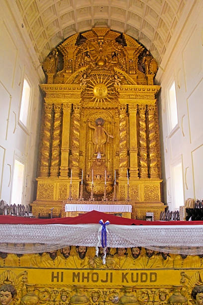 istock Interior of Basilica of Bom Jesus (b.1605) 480483939