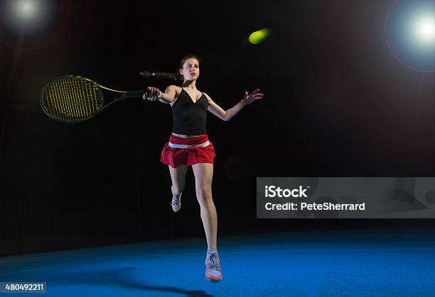 Female Tennis Player Stock Photo - Download Image Now - Activity, Adult, Adults Only