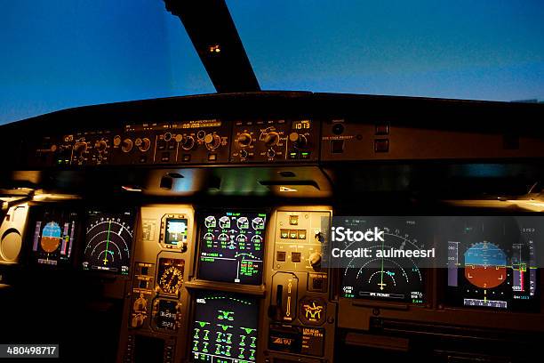 Plane Control Stock Photo - Download Image Now - Aerospace Industry, Air Vehicle, Airplane