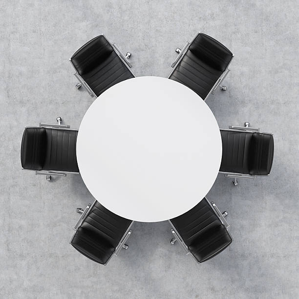 istock Top view of a conference room 480499950