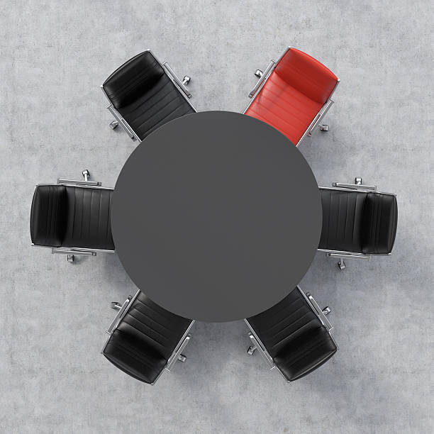 istock Top view of a conference room. 480499954