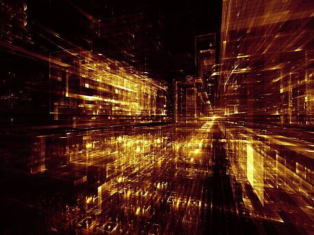 istock Digital Perspectives of City 480506535
