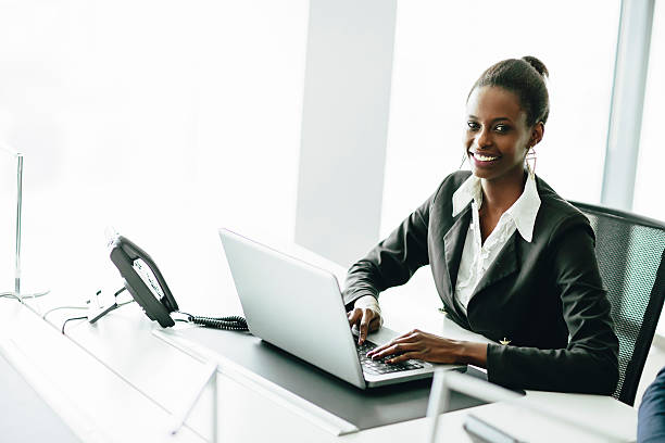istock Young woman in the office 480507212