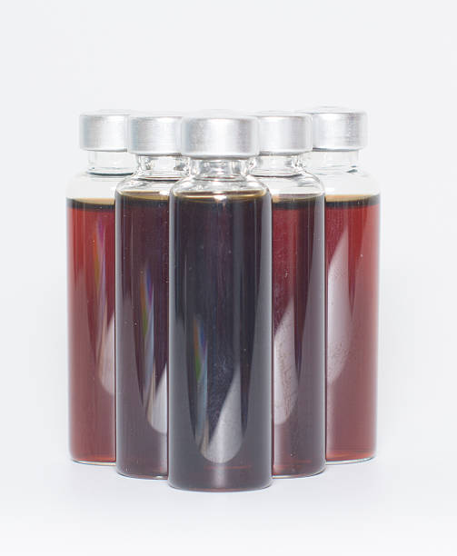 istock Several bottles of liquid medicine 480507933