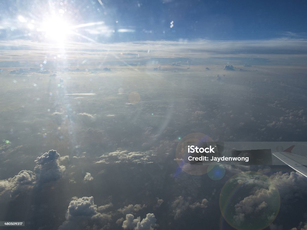 Endlosen blauen Himmel - Lizenzfrei Altokumulus Stock-Foto