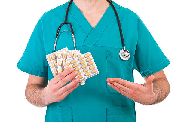 medico. - blister pack pill medicine healthcare and medicine foto e immagini stock