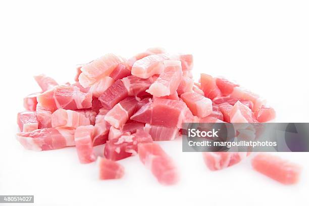 Speck Isoliert Stockfoto und mehr Bilder von Fleisch - Fleisch, Fotografie, Freisteller – Neutraler Hintergrund