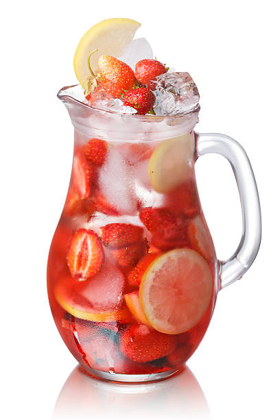 istock Strawberry detox water 480520308