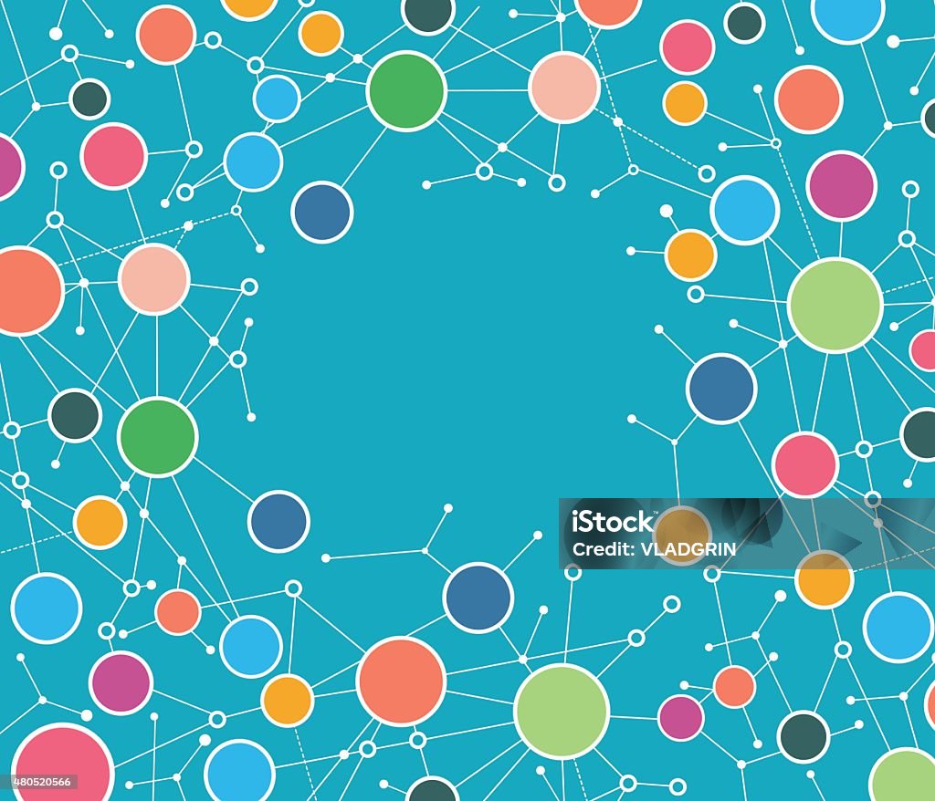 Network Background Illustration Network Background Stock Illustration - Download Image Now - 2015 ...
