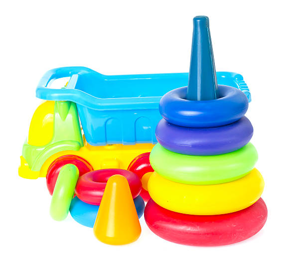 istock Children's toy machine and pyramid 480528427