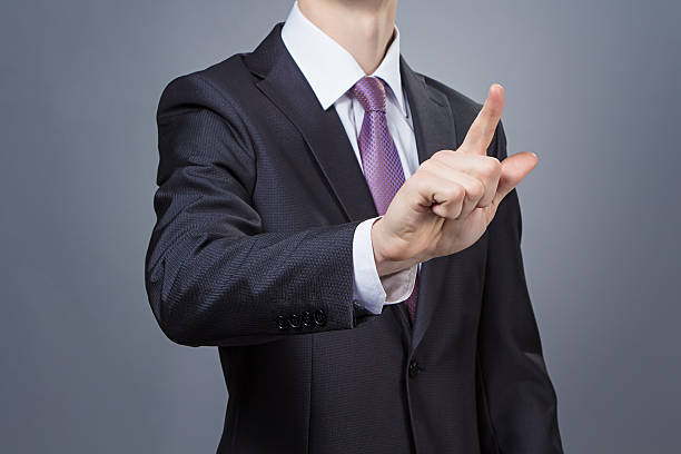 istock Businessman pointing his finger 480528669