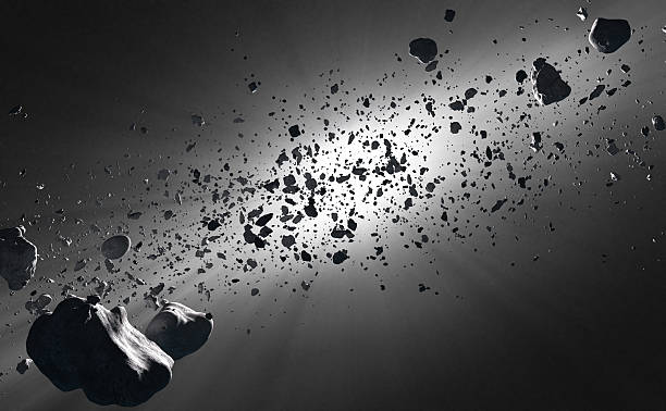 istock Inside the Asteroid Belt against the sun 480529561