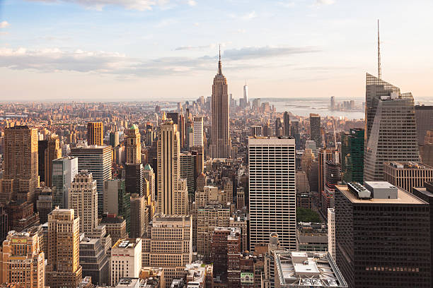istock View of lower Manhattan in New York 480531010