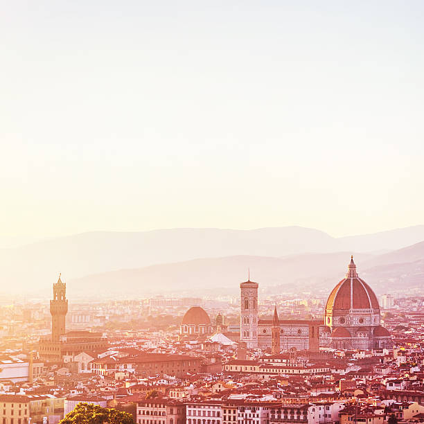 istock Sunset landscape of Florence 480532194