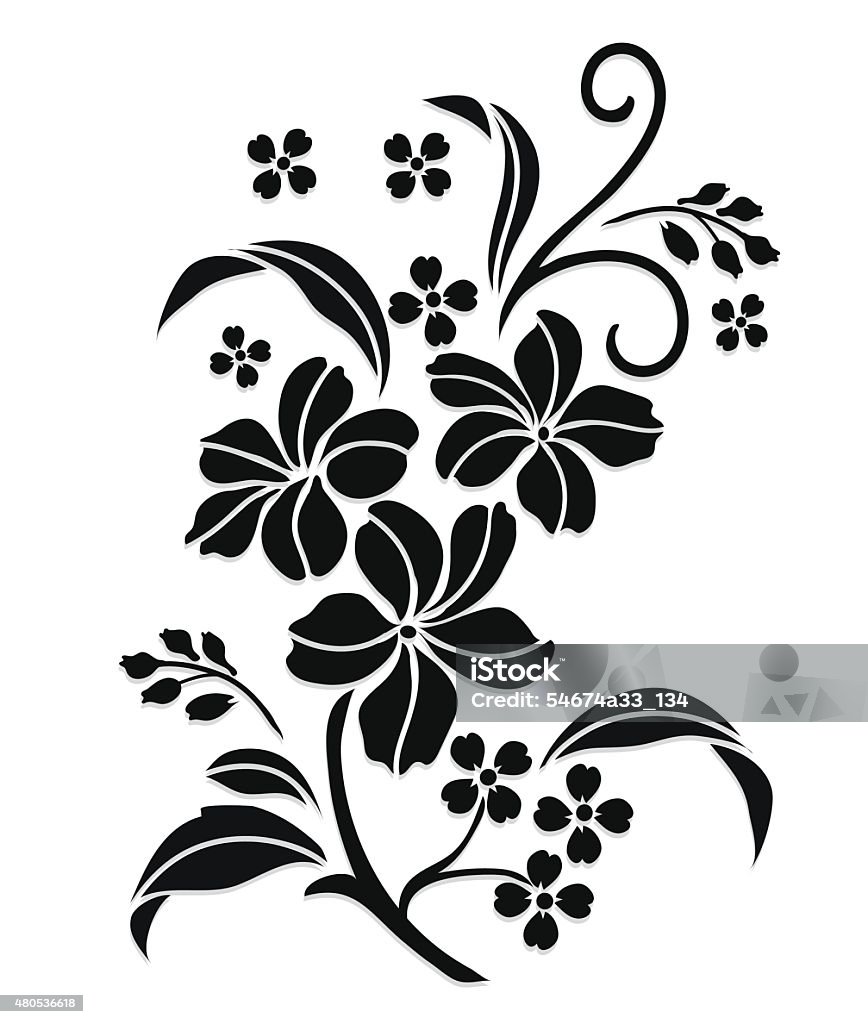 Flower motif,Flower design elements vector,flower design sketch Flower motif,Flower design elements vector,flower design sketch/vector design. Flower stock vector