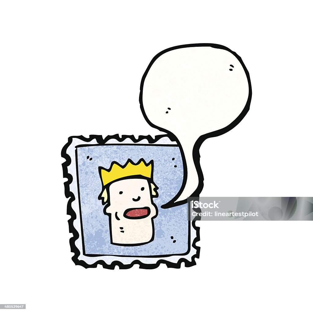 Funfzig Post Stamp Cartoon Postage Stamp Stock Illustration - Download Image Now - Bizarre ...