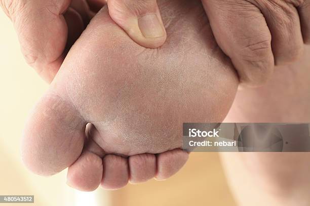 Bottom Of Foot Stock Photo - Download Image Now - 2015, Adult, Anatomy