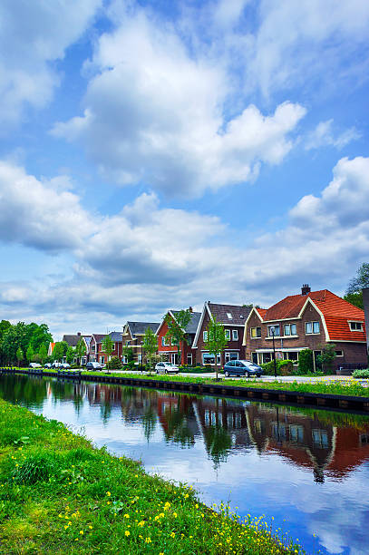 istock Cloudy morning in the small europe town. 480547050