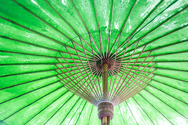 istock Vintage retro umbrella asian style 480554069