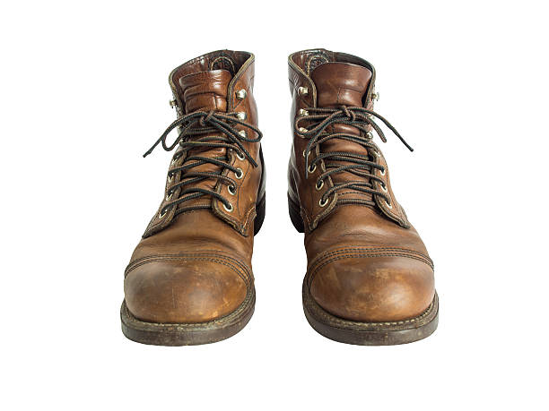 istock Men's leather shoes isolated on white background. Clipping path. 480558048
