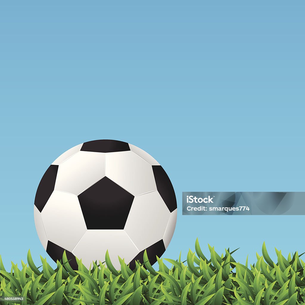 Fußball ball Vektor-illustration - Lizenzfrei Aktivitäten und Sport Vektorgrafik