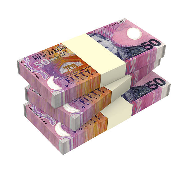 istock New Zealand currency isolated on white background. 480559063
