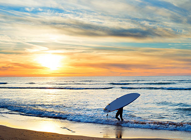 istock Paddle surfing, Portugal 480560880