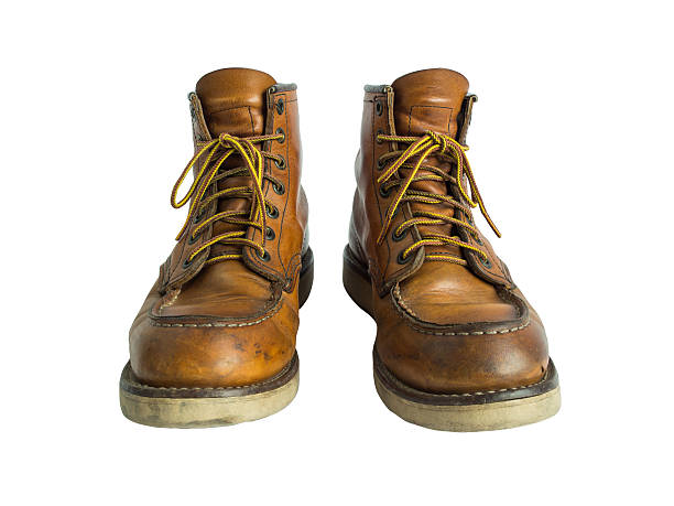 istock Men's leather shoes isolated on white background. Clipping path. 480561836