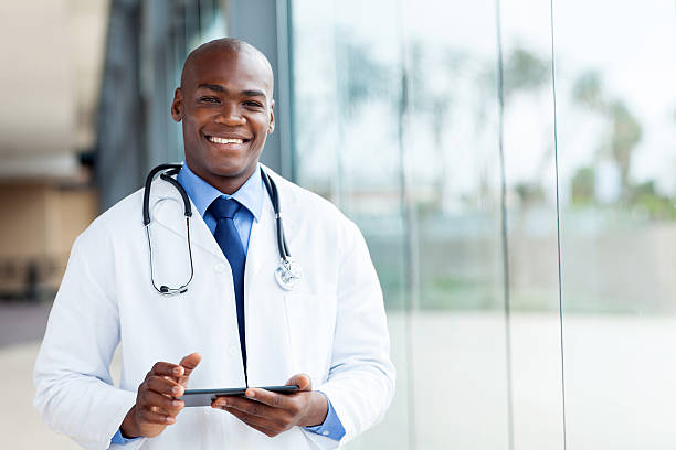 african male doctor