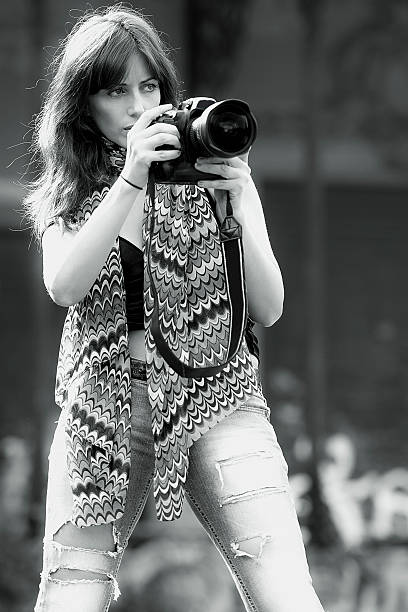 Woman photographer