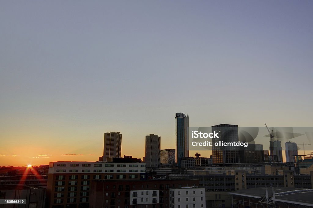Skyline di Birmingham - Foto stock royalty-free di Arena per corride