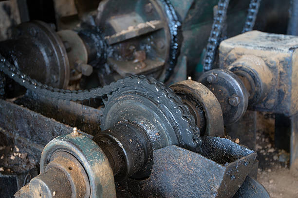 istock Metal gears close up. 480567693