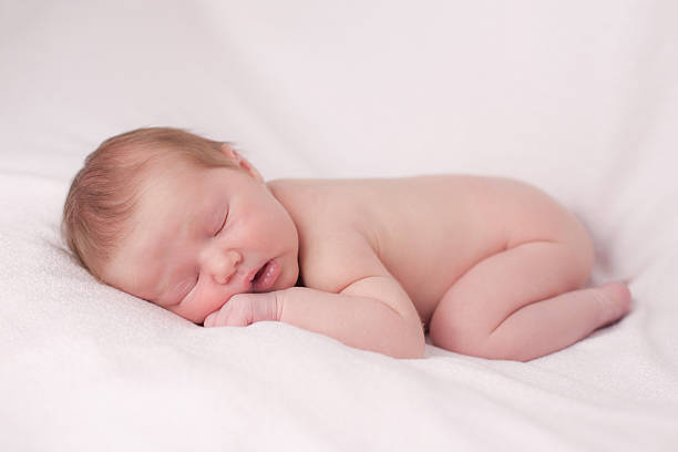 istock Little baby girl sleeping 480572659
