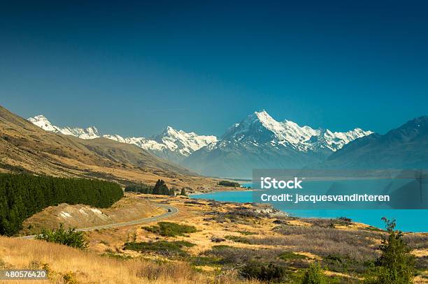 Mount Cook National Park New Zealand Stock Photo - Download Image Now - Landscape - Scenery, New Zealand, Purity