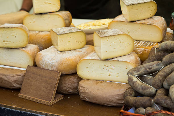 istock cheese at market counter 480579416