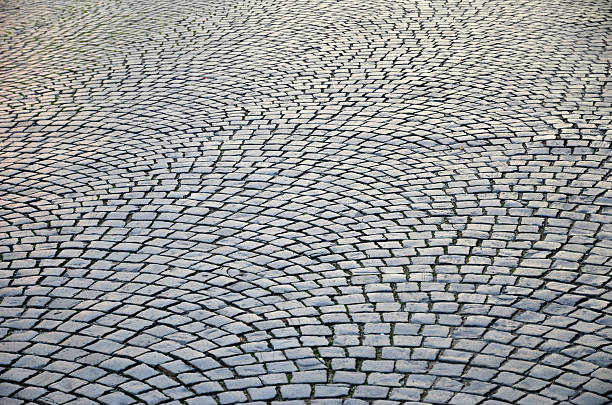 istock Surface of the old paving square 480579585