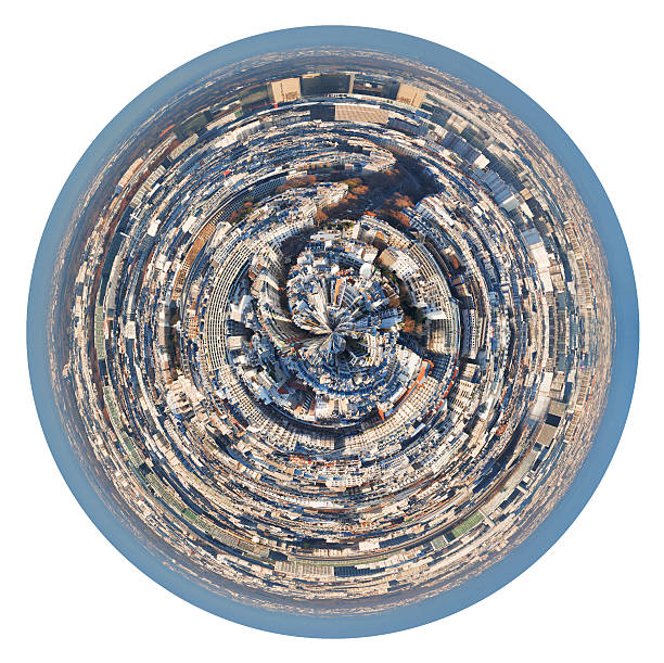 istock spherical panorama residential area of Paris 480582029