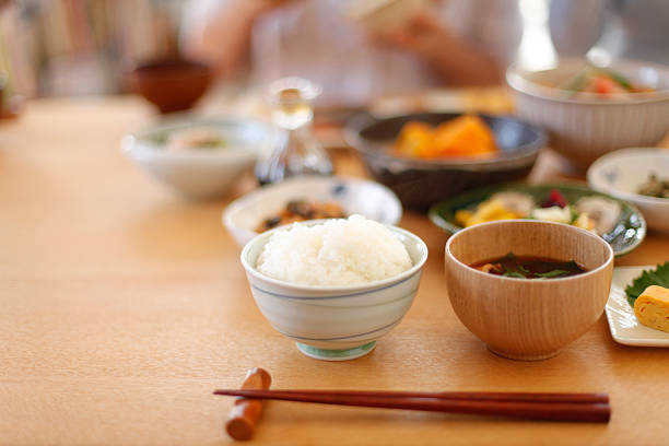 日本の家庭料理 - 食卓 ストックフォトと画像