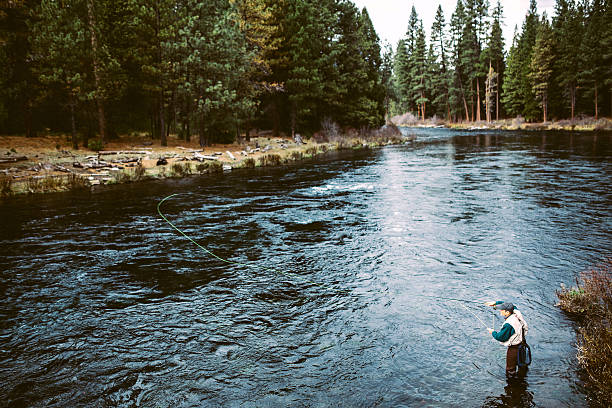 istock Fly Fishing in Bend Oregon 480585737