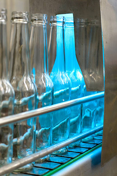istock Manufacturing the bottles, beverage 480585850