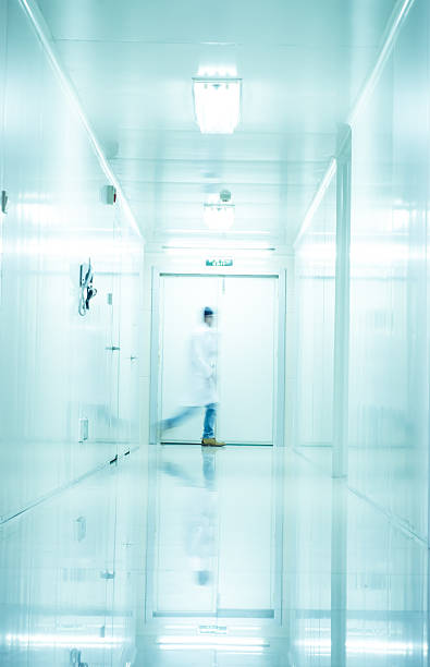 istock people walking in modern laboratory,abstract blur 480593331
