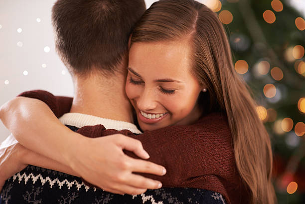 istock Embracing the joy of Christmas together 480593647